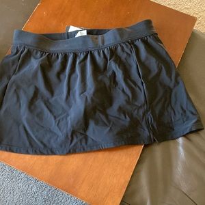 NWT - Aqua Green - Swim Skirt - Black